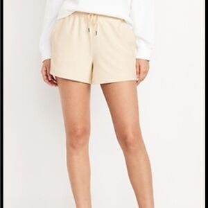 NWT Old Navy Beige Drawstring Shorts Size Large Summer Lounge